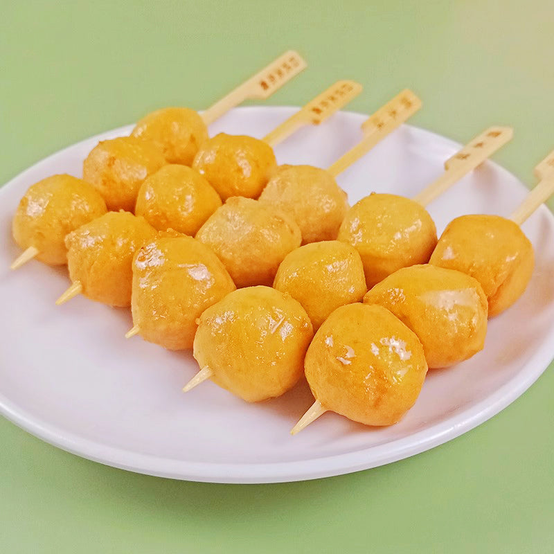 Curry fish ball