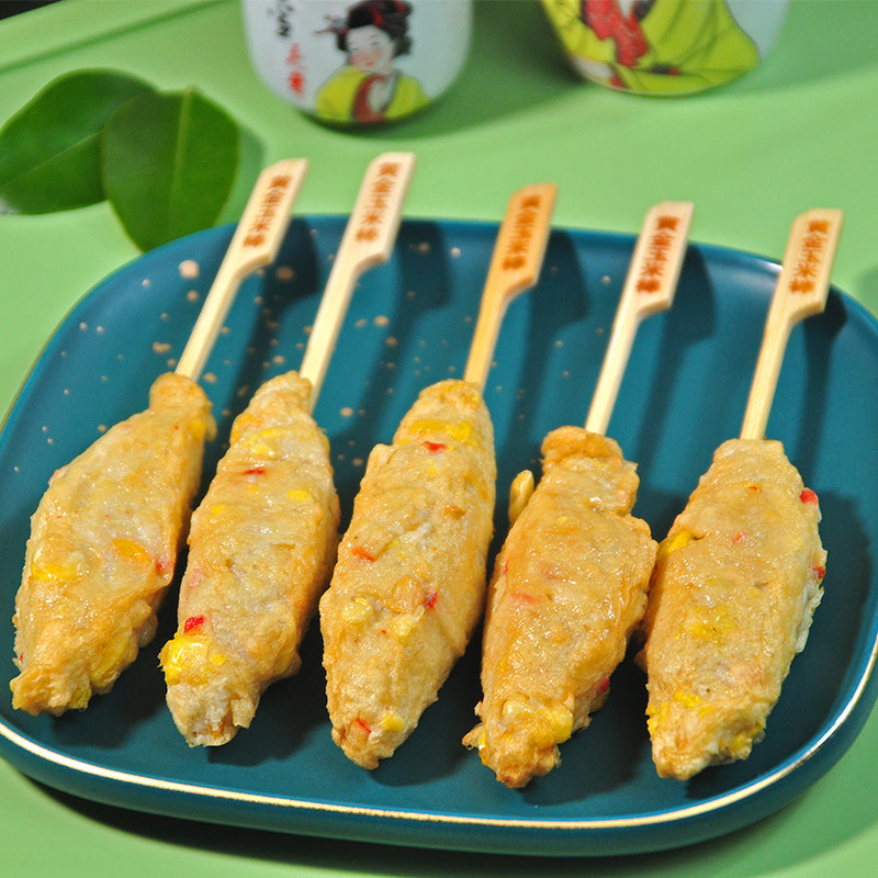 surimi stick with corn
