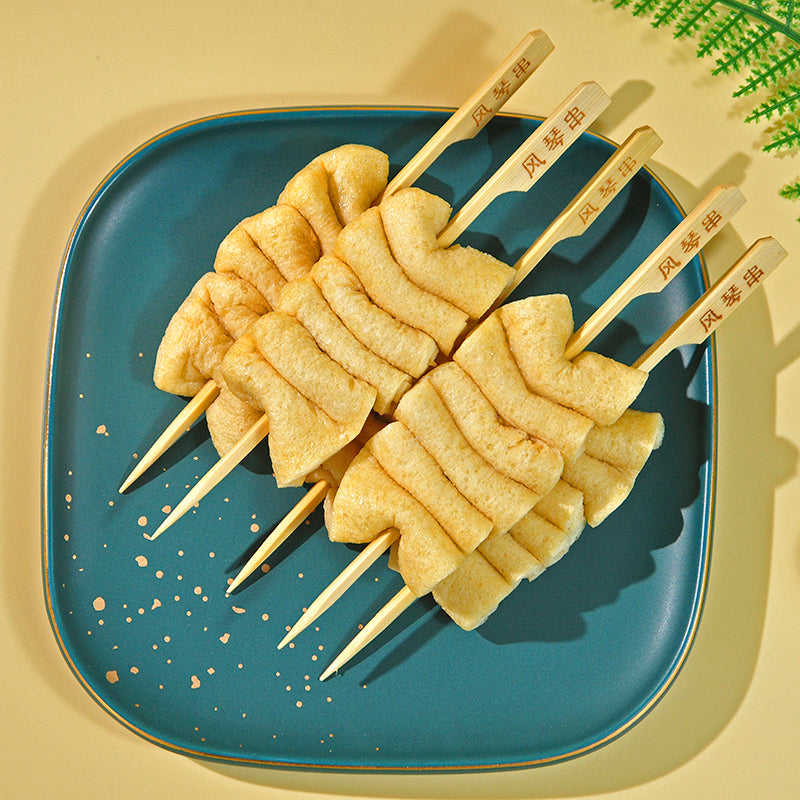 Organ - shaped Tofu Skin Skewers