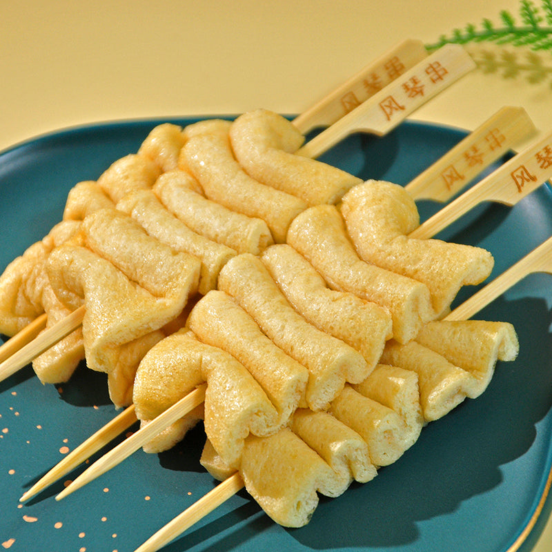 Organ - shaped Tofu Skin Skewers