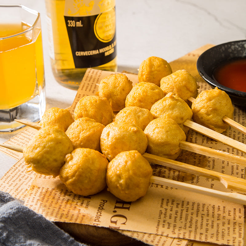 Curry fish ball