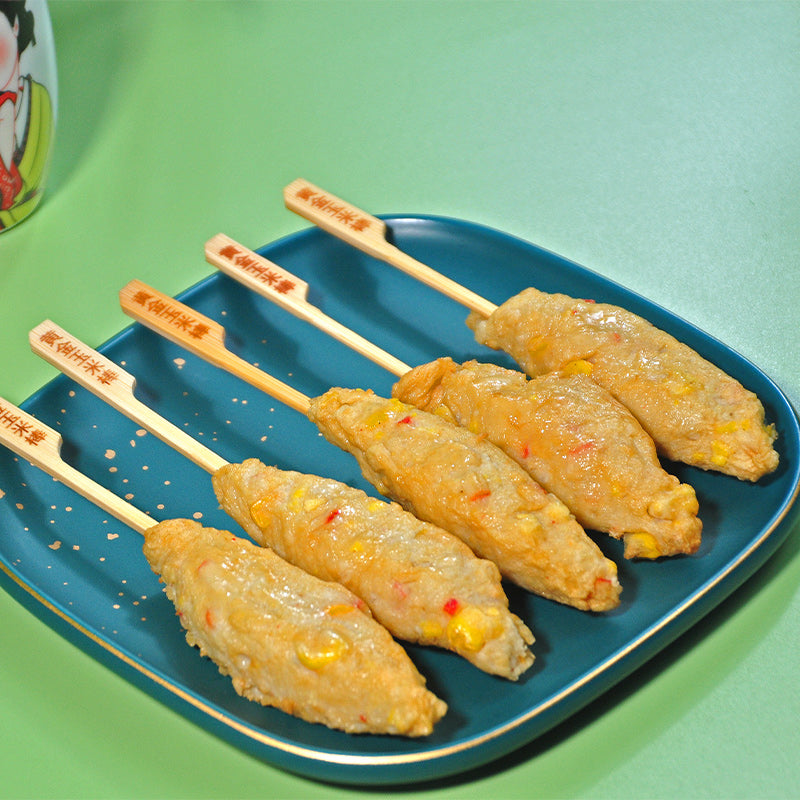 surimi stick with corn