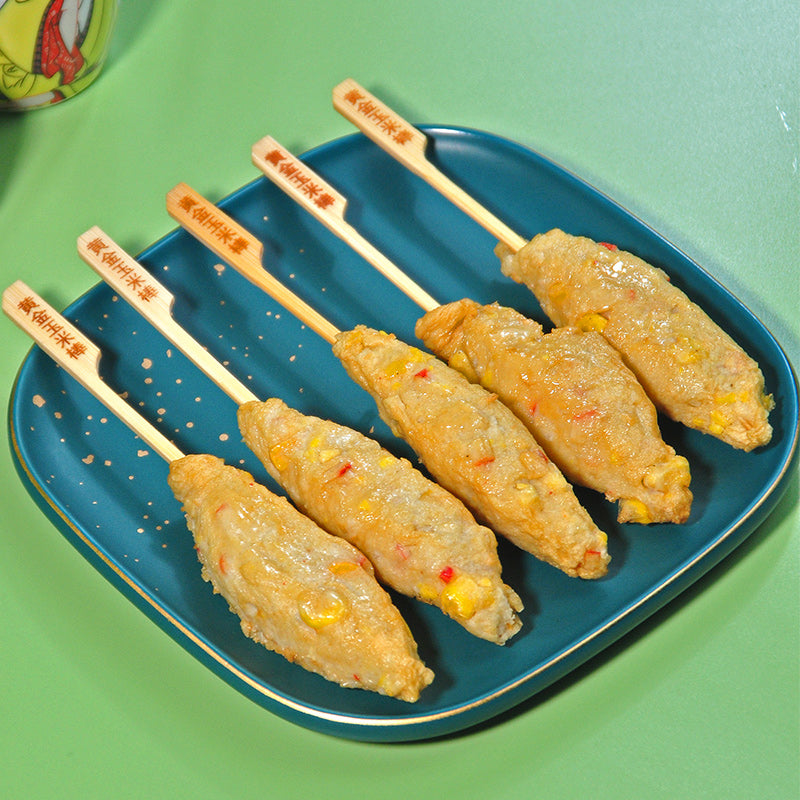 surimi stick with corn