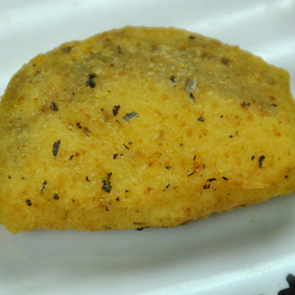 Salt and pepper pangasius portion
